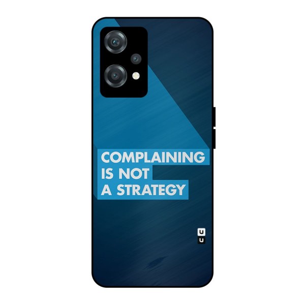 Not A Strategy Metal Back Case for OnePlus Nord CE 2 Lite 5G