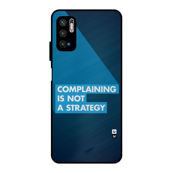 Not A Strategy Metal Back Case for Poco M3 Pro 5G
