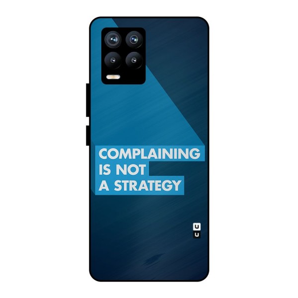 Not A Strategy Metal Back Case for Realme 8 Pro