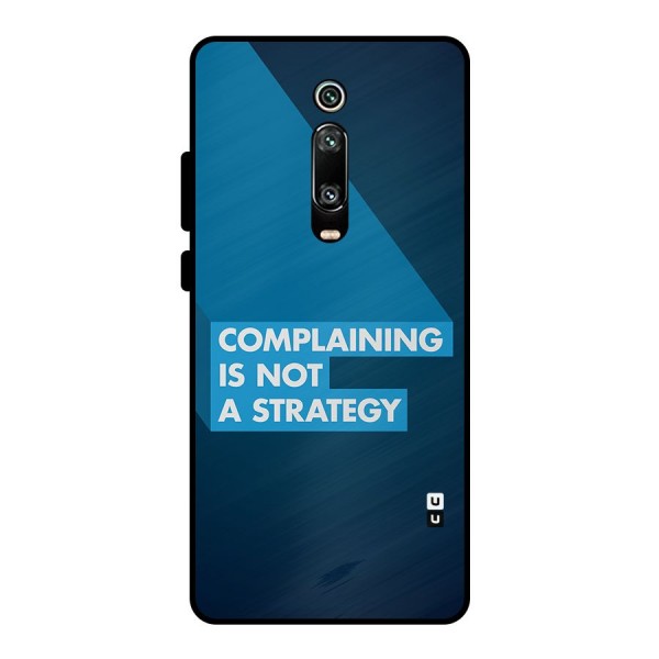 Not A Strategy Metal Back Case for Redmi K20