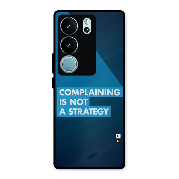Not A Strategy Metal Back Case for Vivo V29