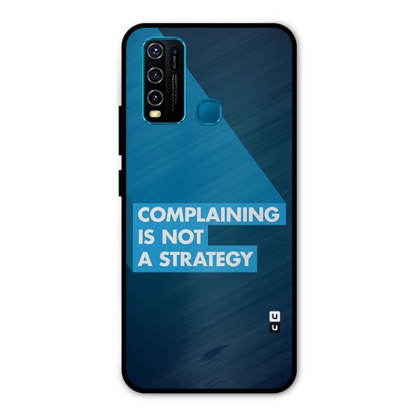 Not A Strategy Metal Back Case for Vivo Y50