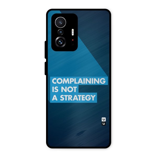 Not A Strategy Metal Back Case for Xiaomi 11T Pro