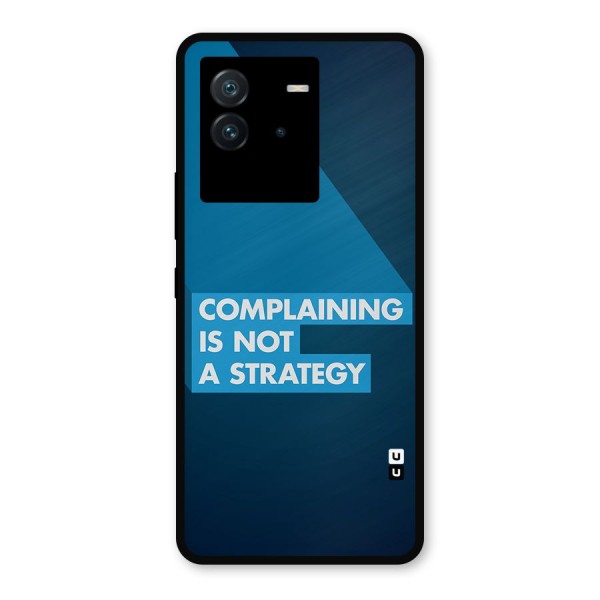 Not A Strategy Metal Back Case for iQOO Neo 6 5G