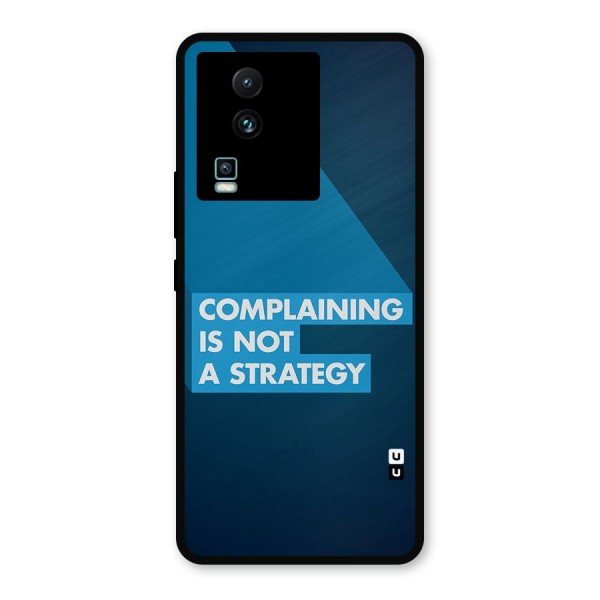 Not A Strategy Metal Back Case for iQOO Neo 7