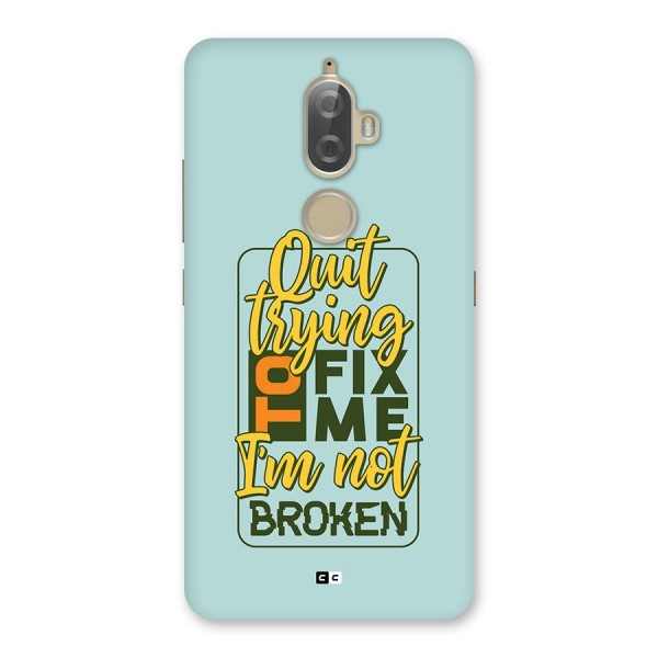 Not Broken Back Case for Lenovo K8 Plus