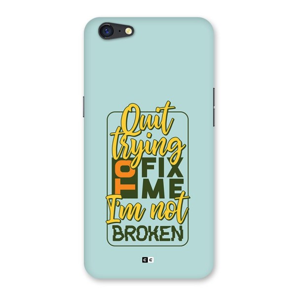 Not Broken Back Case for Oppo A71