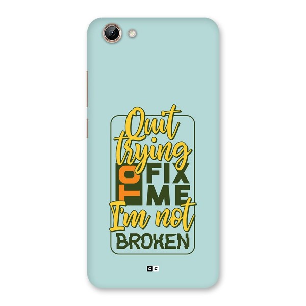 Not Broken Back Case for Vivo Y71i