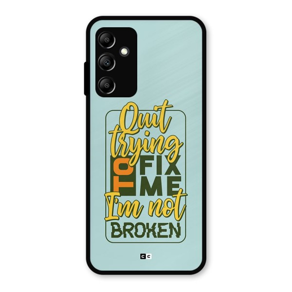 Not Broken Metal Back Case for Galaxy A14 5G