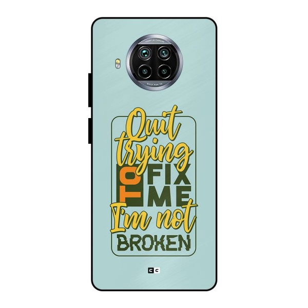 Not Broken Metal Back Case for Mi 10i