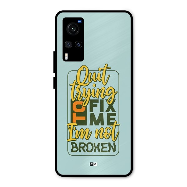 Not Broken Metal Back Case for Vivo X60