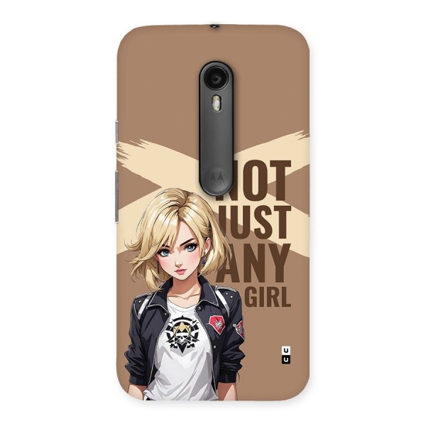 Not Just Any Back Case for Moto G3