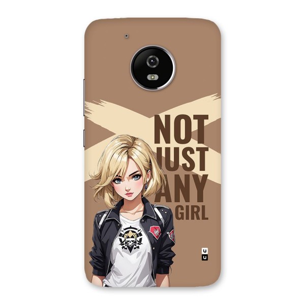 Not Just Any Back Case for Moto G5