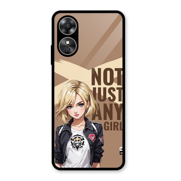 Not Just Any Glass Back Case for Oppo A17