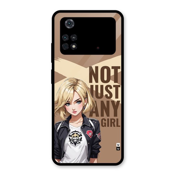 Not Just Any Glass Back Case for Poco M4 Pro 4G