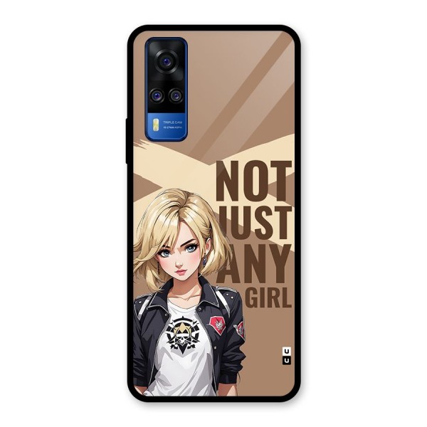 Not Just Any Glass Back Case for Vivo Y51
