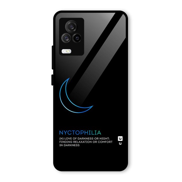 Nyctophilia Love of Darkness Glass Back Case for Vivo iQOO 7 Legend 5G