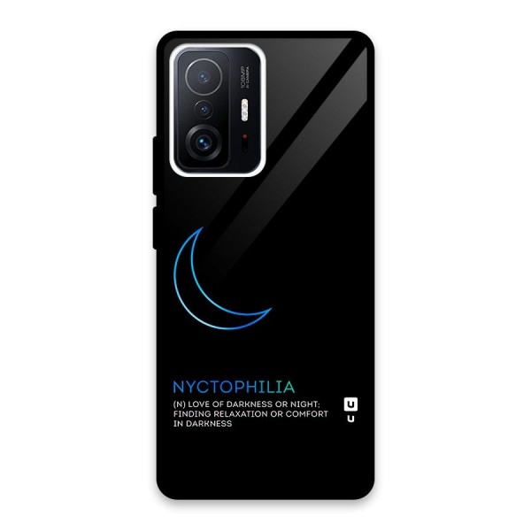 Nyctophilia Love of Darkness Glass Back Case for Xiaomi 11T Pro