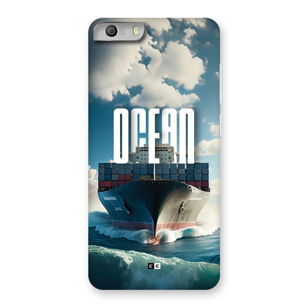 Ocean Life Back Case for Canvas Knight 2