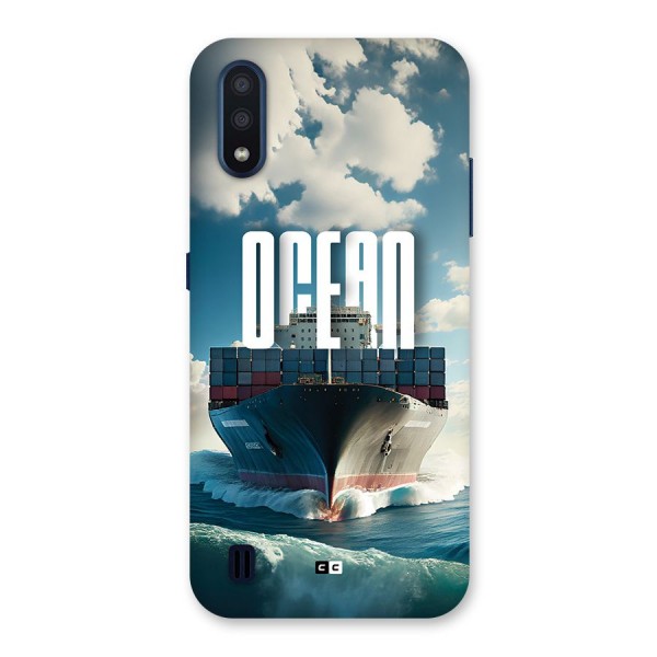 Ocean Life Back Case for Galaxy M01