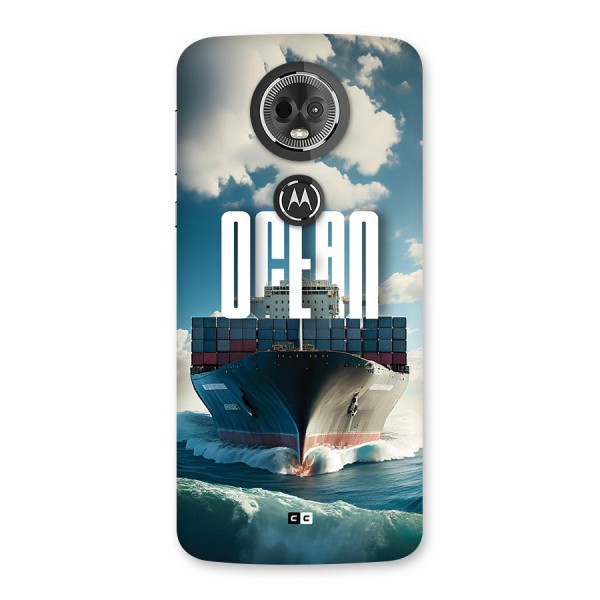 Ocean Life Back Case for Moto E5 Plus