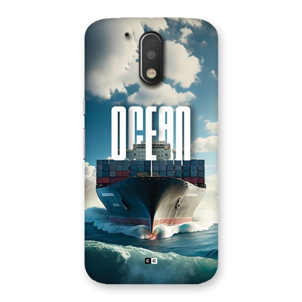 Ocean Life Back Case for Moto G4 Plus