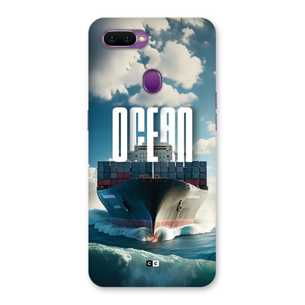 Ocean Life Back Case for Oppo F9