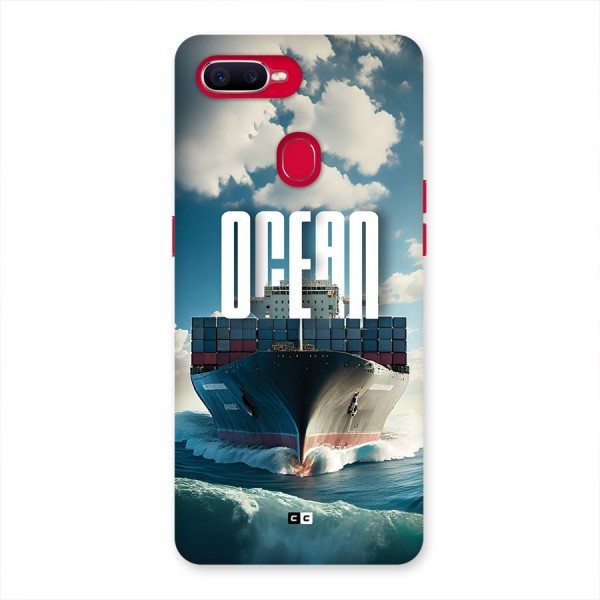 Ocean Life Back Case for Oppo F9 Pro