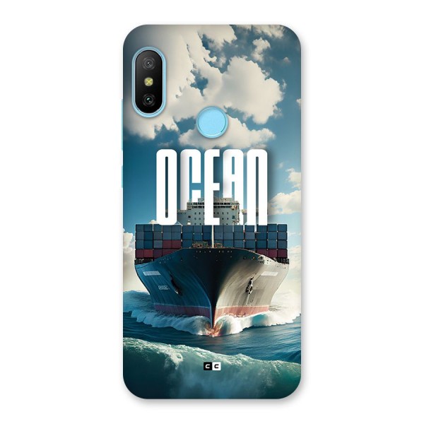 Ocean Life Back Case for Redmi 6 Pro