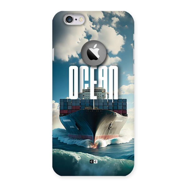 Ocean Life Back Case for iPhone 6 Logo Cut