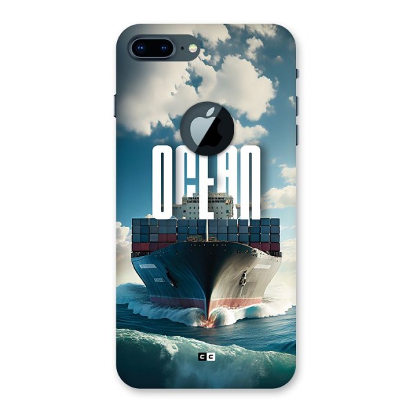 Ocean Life Back Case for iPhone 7 Plus Logo Cut