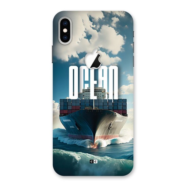 Ocean Life Back Case for iPhone XS Max Apple Cut