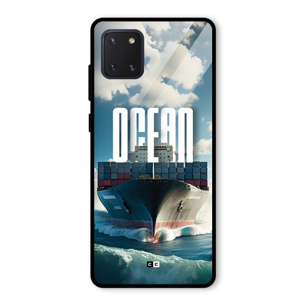 Ocean Life Glass Back Case for Galaxy Note 10 Lite