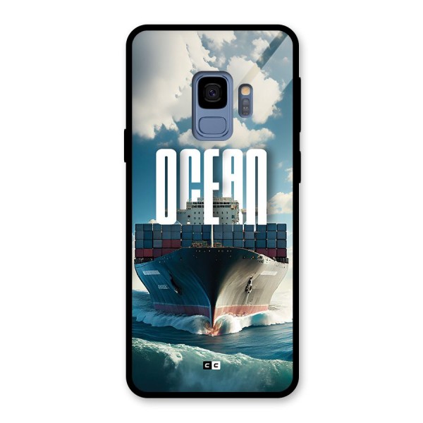 Ocean Life Glass Back Case for Galaxy S9