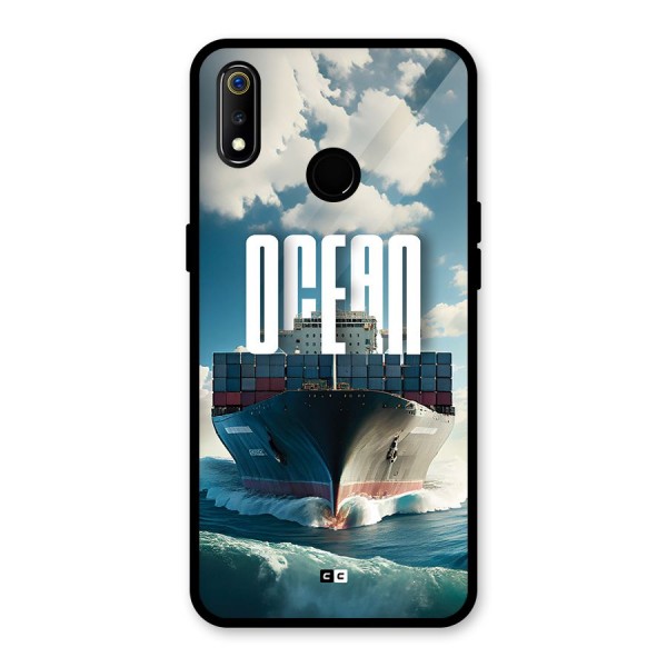 Ocean Life Glass Back Case for Realme 3