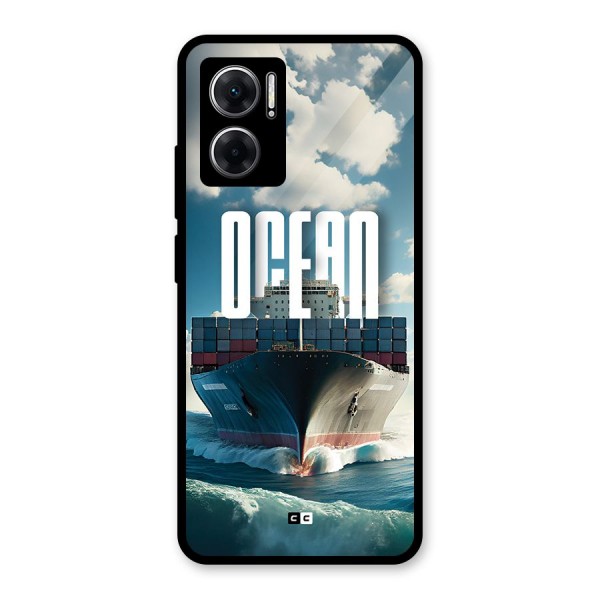 Ocean Life Glass Back Case for Redmi 11 Prime 5G