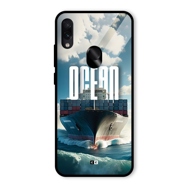 Ocean Life Glass Back Case for Redmi Note 7S