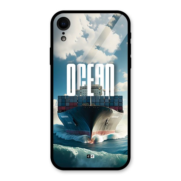 Ocean Life Glass Back Case for iPhone XR