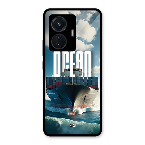 Ocean Life Glass Back Case for iQOO Z6 44W