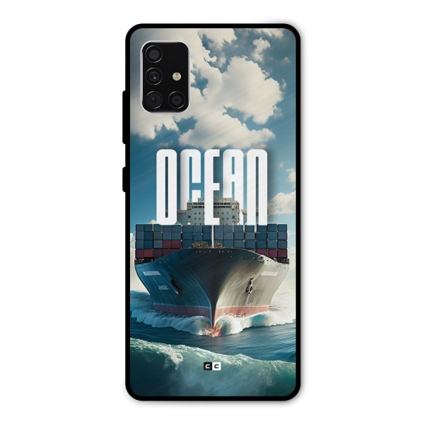 Ocean Life Metal Back Case for Galaxy A51