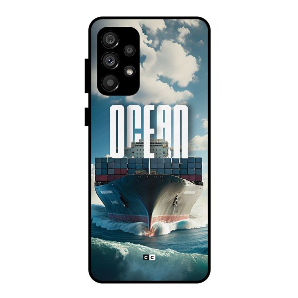 Ocean Life Metal Back Case for Galaxy A73 5G