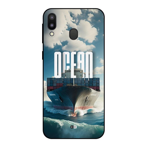 Ocean Life Metal Back Case for Galaxy M20