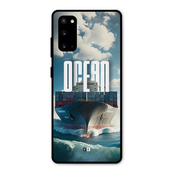 Ocean Life Metal Back Case for Galaxy S20