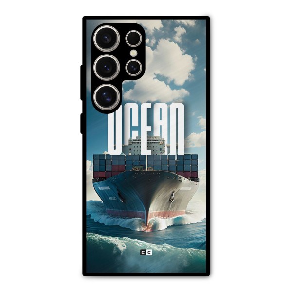 Ocean Life Metal Back Case for Galaxy S24 Ultra