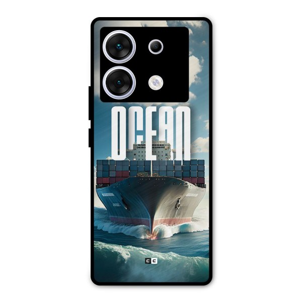 Ocean Life Metal Back Case for Infinix Zero 30 5G