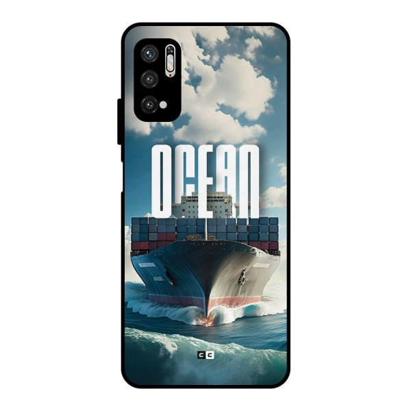 Ocean Life Metal Back Case for Poco M3 Pro 5G