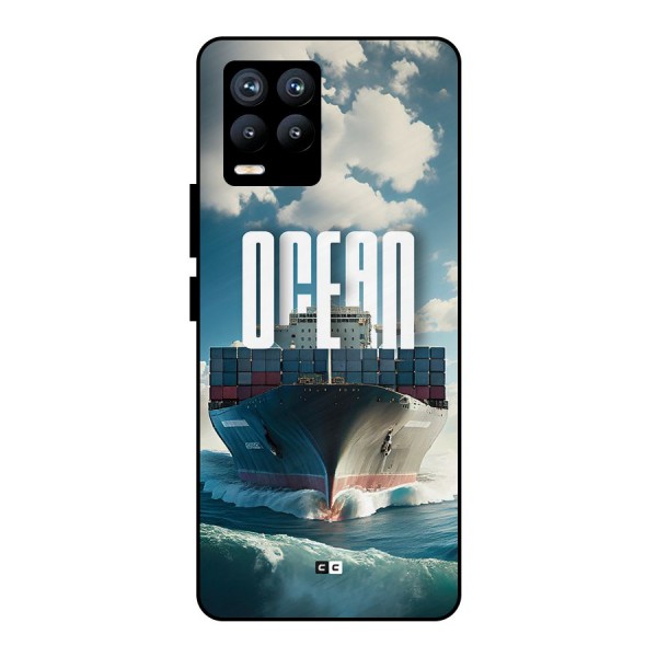 Ocean Life Metal Back Case for Realme 8 Pro
