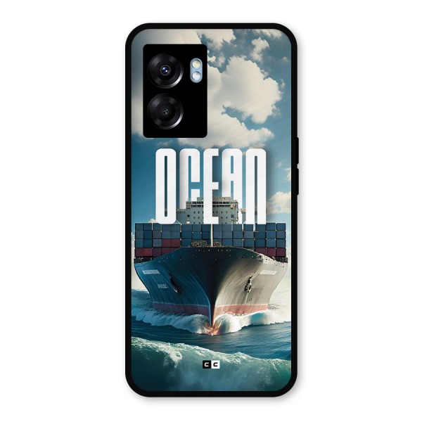 Ocean Life Metal Back Case for Realme Narzo 50 5G