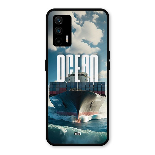 Ocean Life Metal Back Case for Realme X7 Max