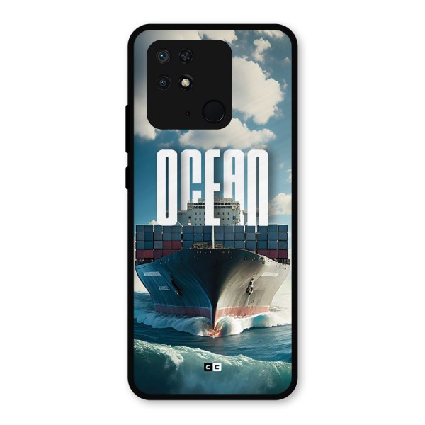Ocean Life Metal Back Case for Redmi 10 Power